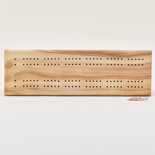 Myrtlewood Cribbage Board