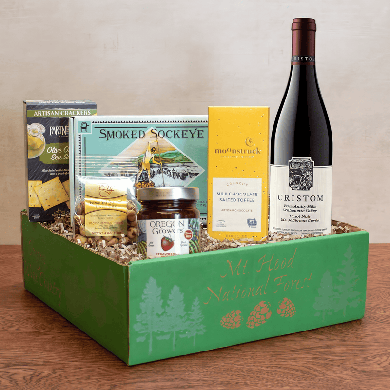 Load image into Gallery viewer, Cristom Noble Vintner Wine Gift Basket
