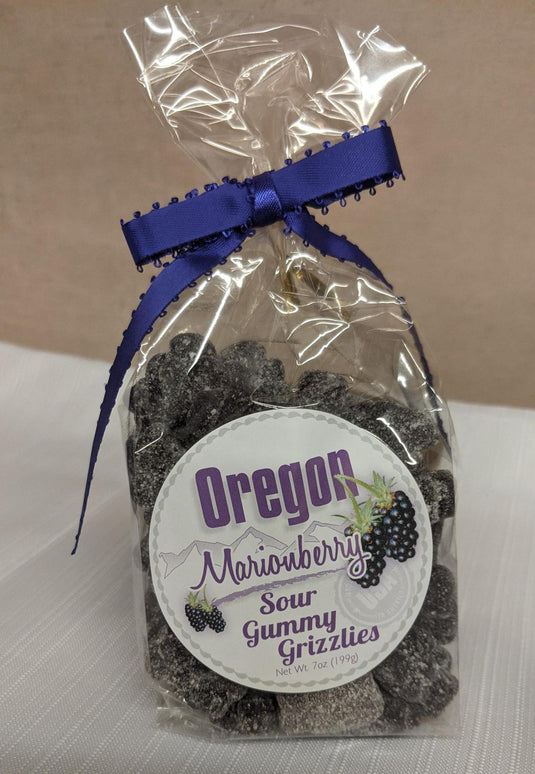 Huckleberry Haven Oregon Sour Marionberry Gummy Grizzlies, 7oz.