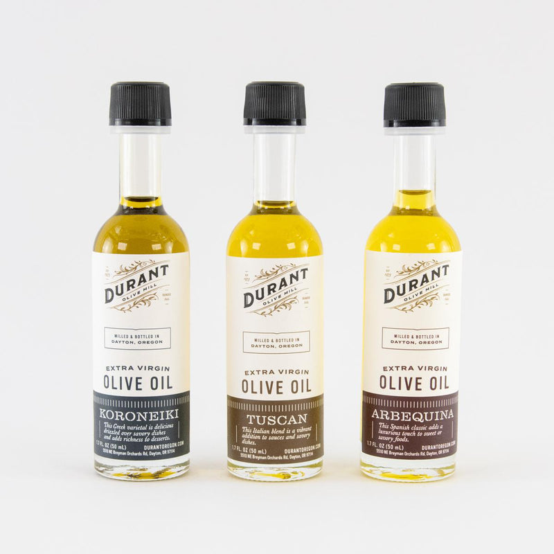 Load image into Gallery viewer, Durant Olive Mill Extra-Virgin Olive Oils Trio
