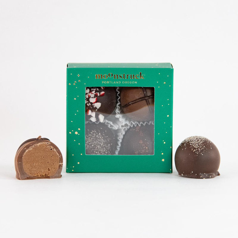 Load image into Gallery viewer, Moonstruck Holiday Truffles Collection, 4pc.
