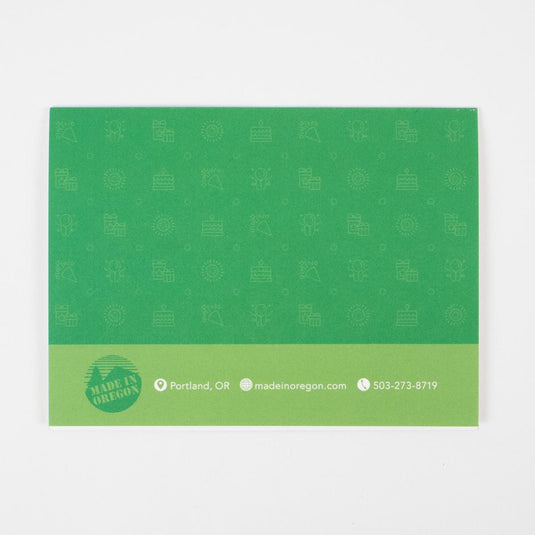 Green Happy Birthday Card