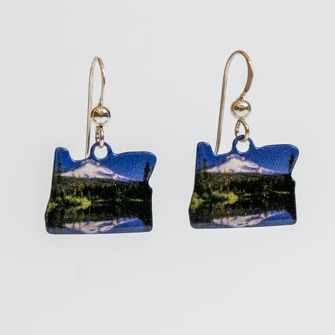 Oregon Scenic Mt. Hood Earrings