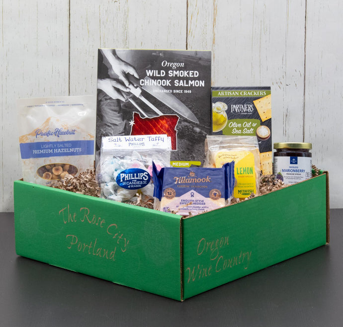 Oregon Favorites Cheese Gift Basket