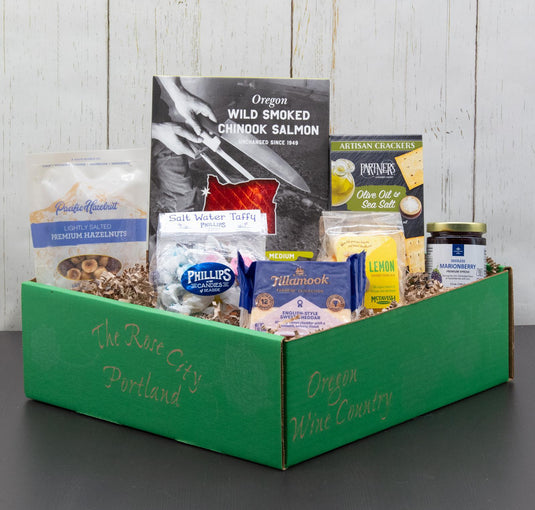 Oregon Favorites Cheese Gift Basket