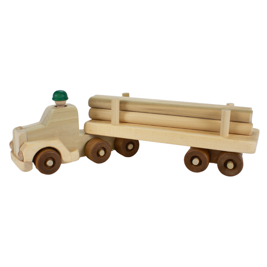 Oregon Wooden Log Truck Toy