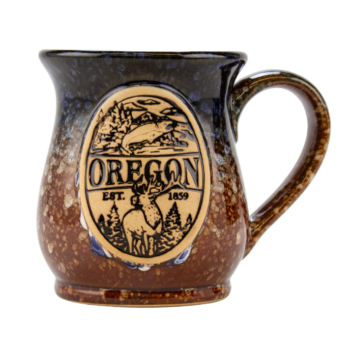 Oregon Great Outdoors Belly Mug