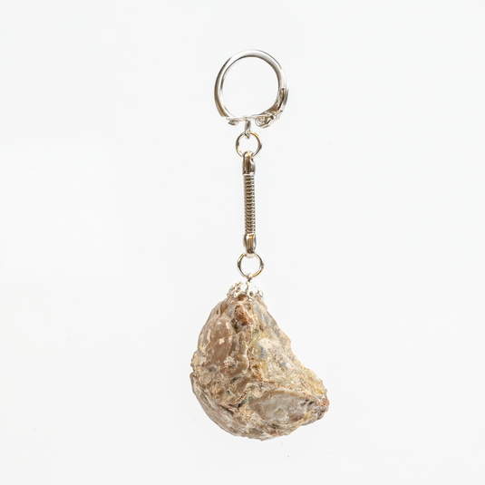 Polished Thunderegg Keychain