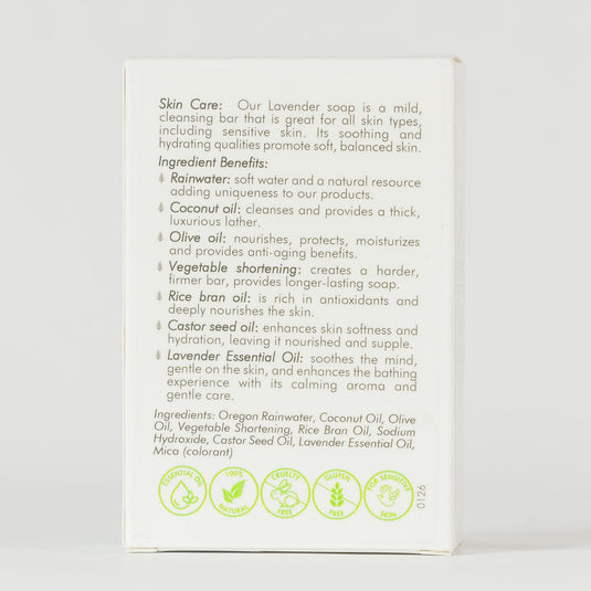 Oregon Rain Lavender Soap