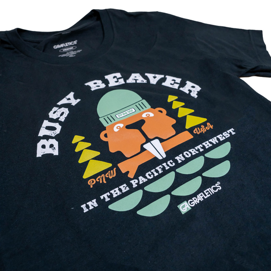 Graflectics Busy Beaver PNW T-Shirt