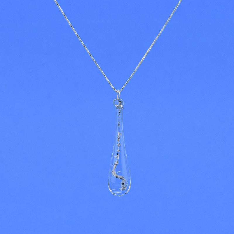 Load image into Gallery viewer, Oregon Sand Raindrop Necklace
