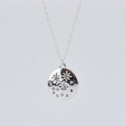 Silver Constellation Charm Necklace