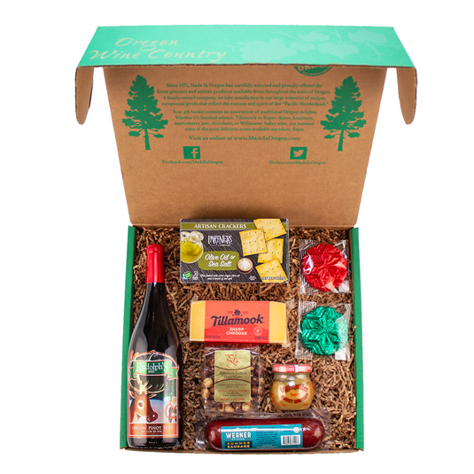 Rudolph's Red Gourmet Gift Basket