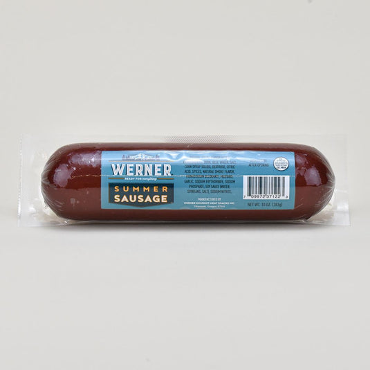 Werner Gourmet Summer Sausage, 10oz.