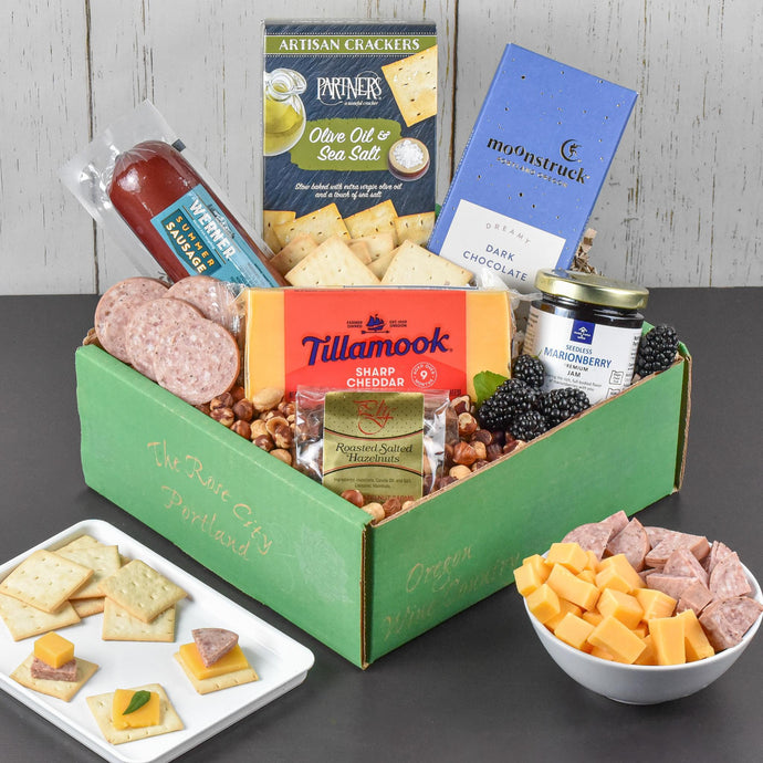 Bite Of Oregon Cheese Gift Basket