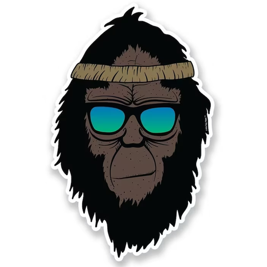 Retro Squatch Sticker