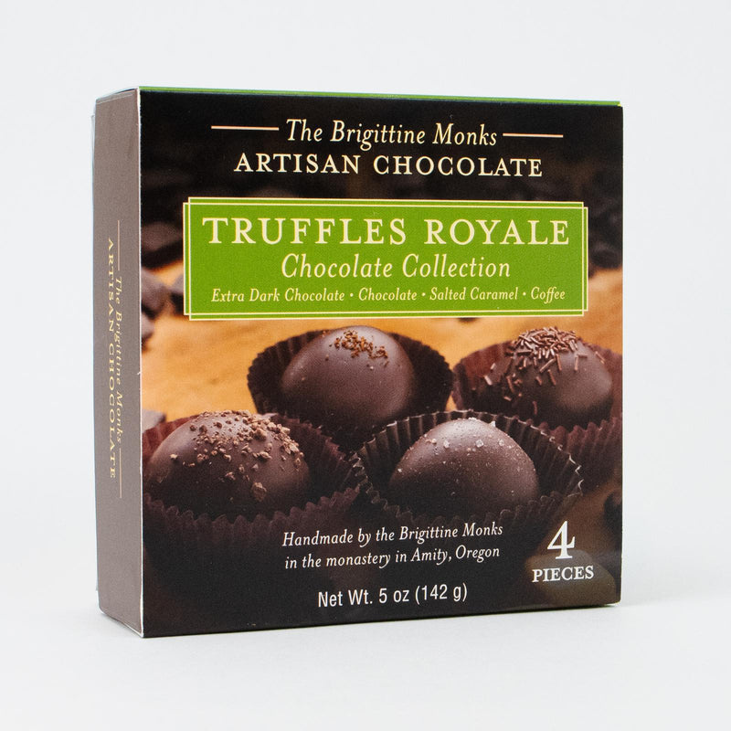 Load image into Gallery viewer, Brigittine Monks Assorted Chocolate Truffles Royale, 5oz.
