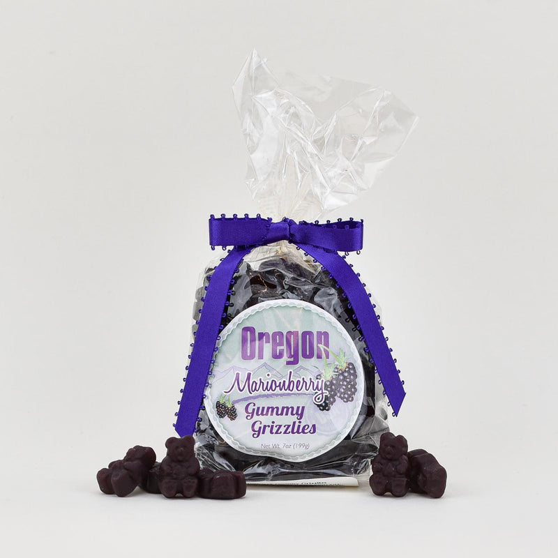 Load image into Gallery viewer, Huckleberry Haven Oregon Marionberry Gummy Grizzlies, 7oz.
