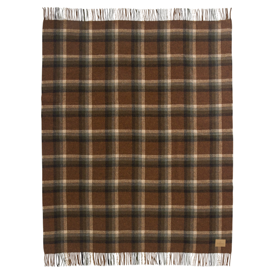 Pendleton Motor Robe Redwood Throw with Leather Carrier