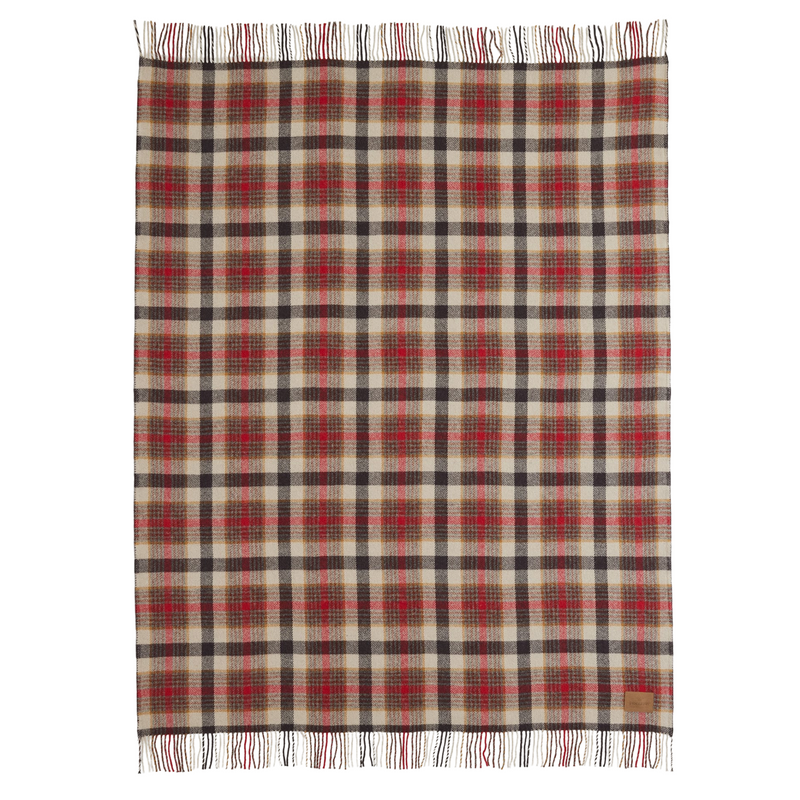Load image into Gallery viewer, Pendleton Motor Robe Lassen Throw with Leather Carrier
