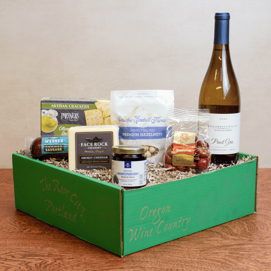 Willamette Valley Vineyards Pinot Gris Gift Basket