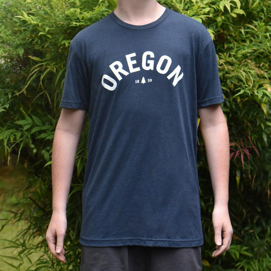 Oregon Bold Short Sleeve T-Shirt on model
