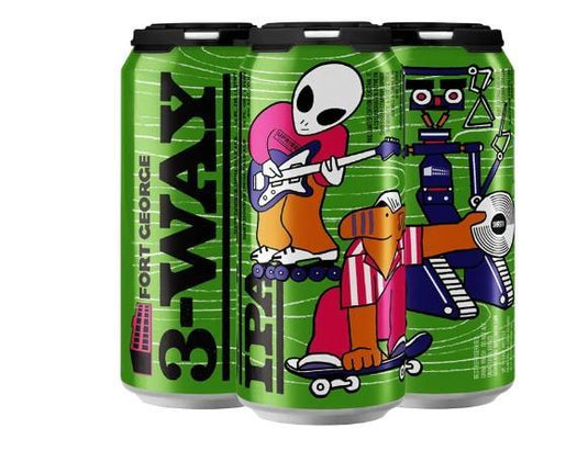 Fort George 2026 3 WAY Hazy Double IPA 16oz