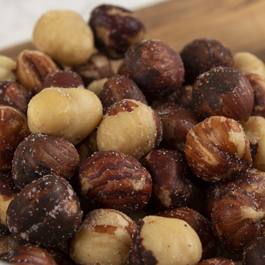 Roasted Salted Hazelnuts from Oregon