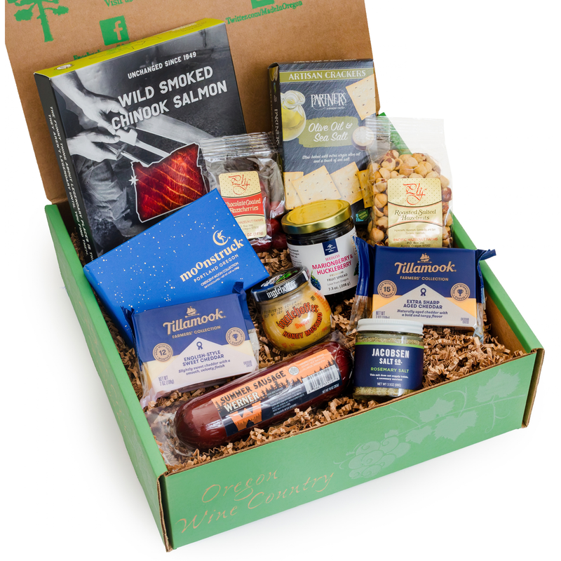 Load image into Gallery viewer, Oregon Coast Highway Cheese Gift Basket
