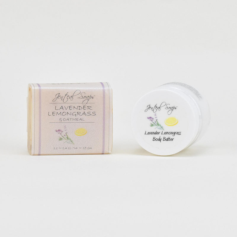 Load image into Gallery viewer, Jenteal Soap Lavender Lemongrass Mini Gift Bag
