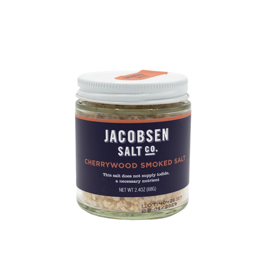 Jacobsen Salt Co. Infused Cherrywood Smoked Salt, 2.4oz.