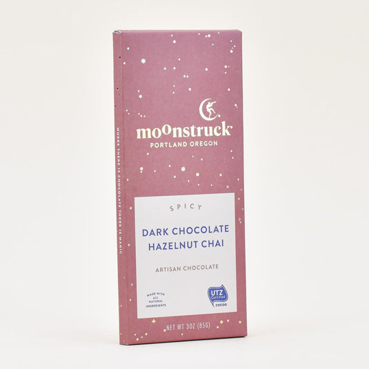Moonstruck Dark Chocolate Hazelnut Chai Bar