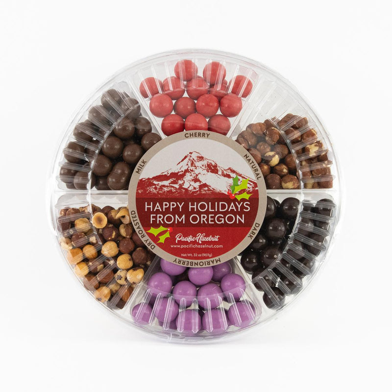 Load image into Gallery viewer, Pacific Hazelnut Farms Holiday Hazelnut Variety Pack, 32oz.
