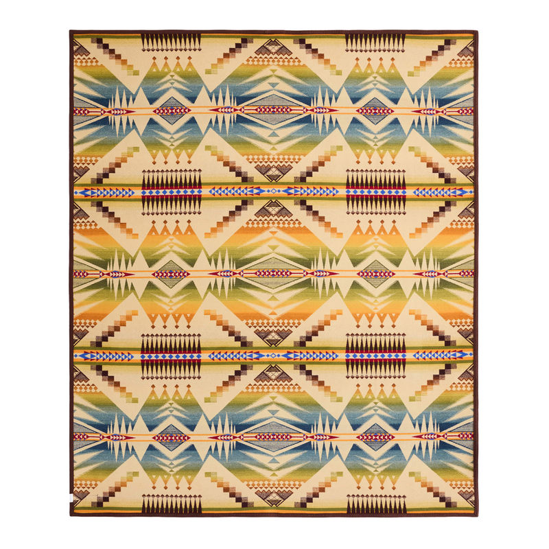 Load image into Gallery viewer, Pendleton Mystic Lakes Robe Wool Blanket, Twin
