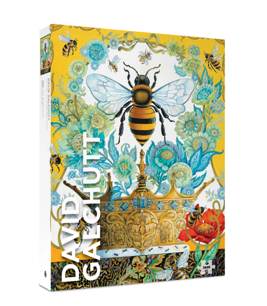 1000 Piece Puzzle David Galchutt Nature's Crowning Glory Bee