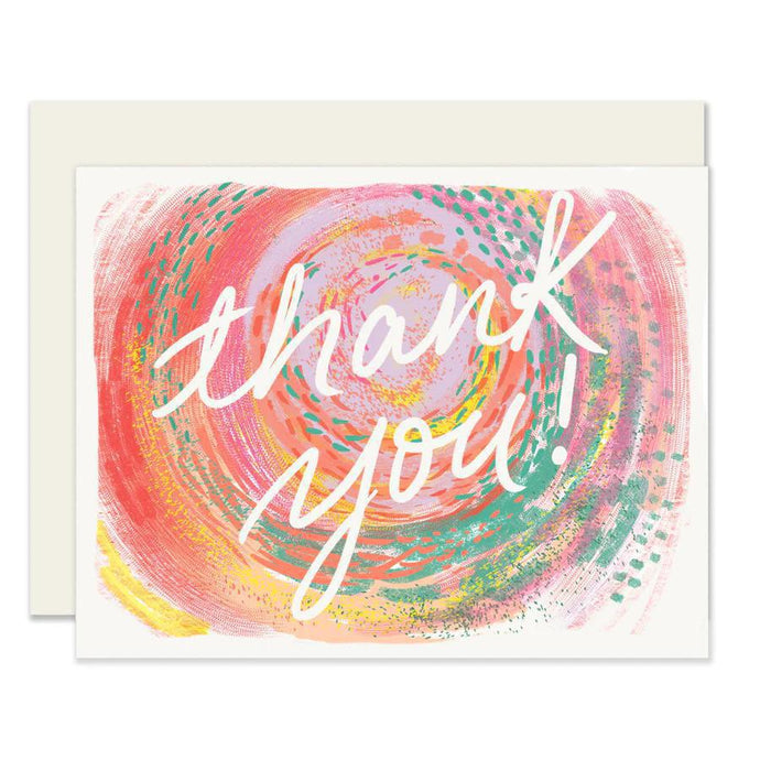 Card Painterly Thank You