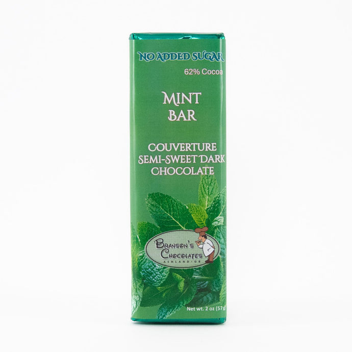 Branson's Chocolates Sugar Free Mint Bar, 2oz.