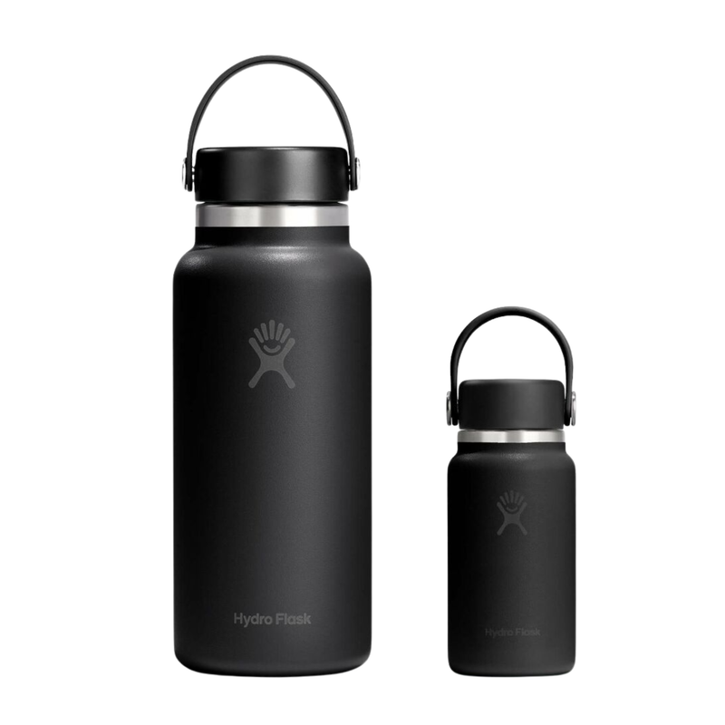 Load image into Gallery viewer, Hydro Flask Micro Tonal Black 200ML
