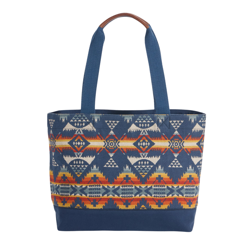 Load image into Gallery viewer, Nehalem Navy City Zip Tote
