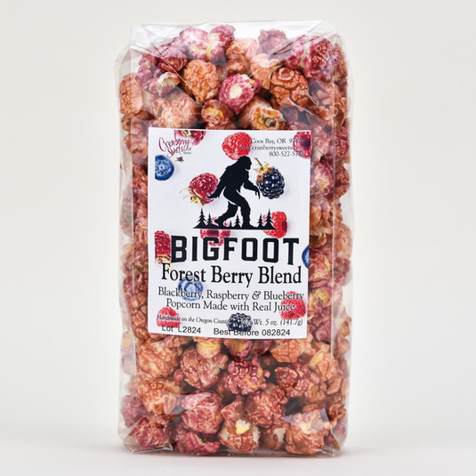 Cranberry Sweets Bigfoot Berry Blend Popcorn, 5oz front