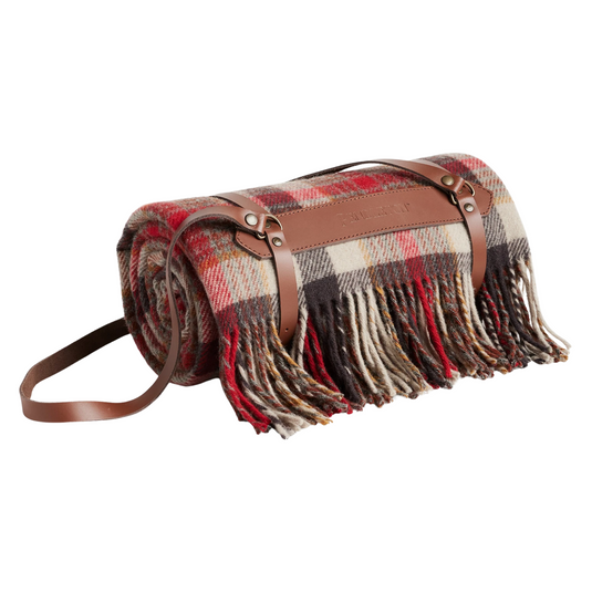 Pendleton Motor Robe Lassen Throw with Leather Carrier