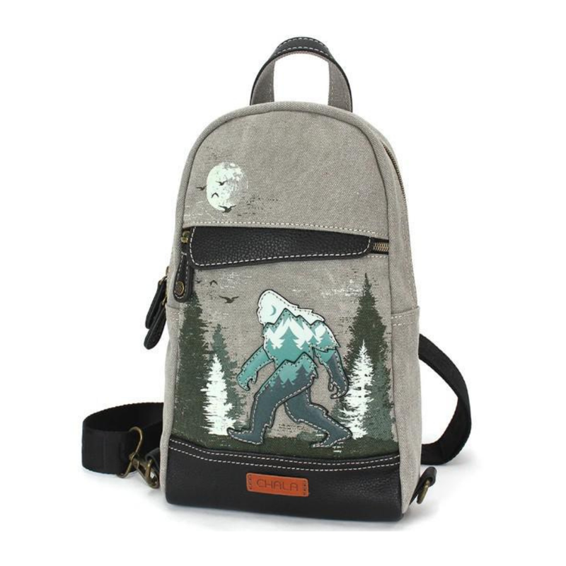 Load image into Gallery viewer, Chala Big Foot Canvas Sling Bag
