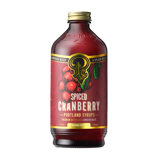 Portland Syrups Spiced Cranberry Syrup, 12oz.