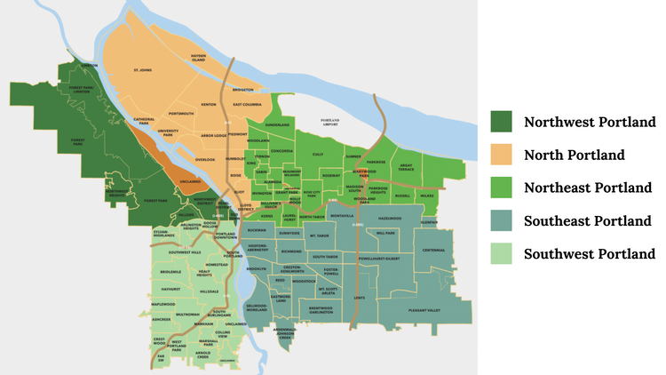 Portland-Local-Delivery-Map