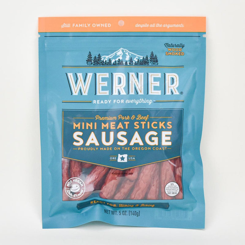 Load image into Gallery viewer, Werner Gourmet Mini Meat Snacks, 5oz.
