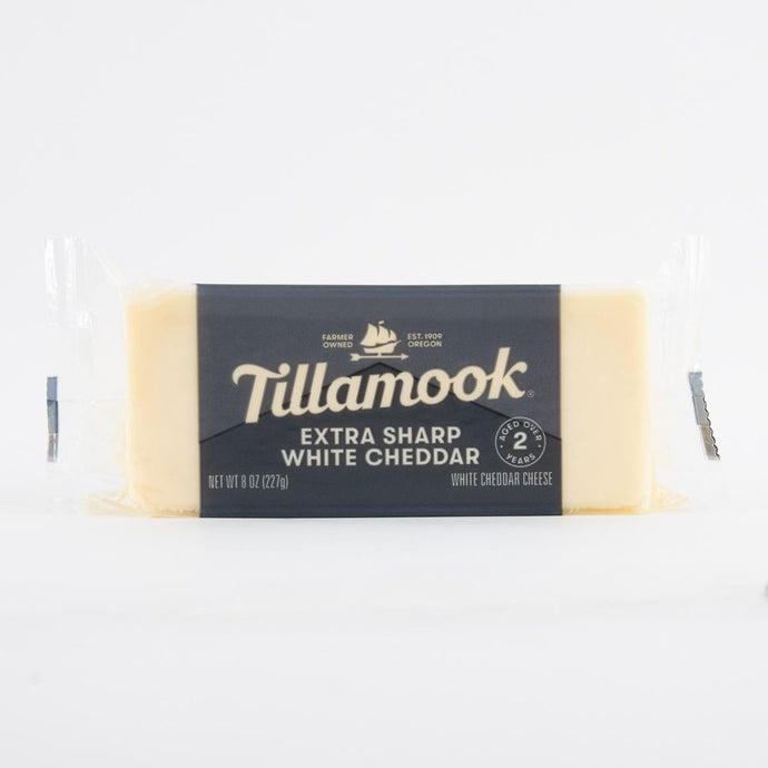 Tillamook Vintage Extra Sharp White Cheddar Cheese, 8oz.