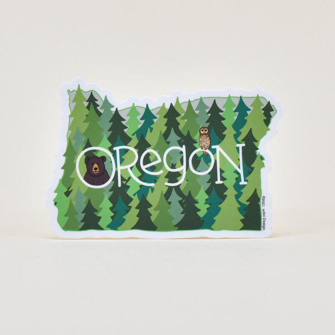 Oregon Forest Sticker