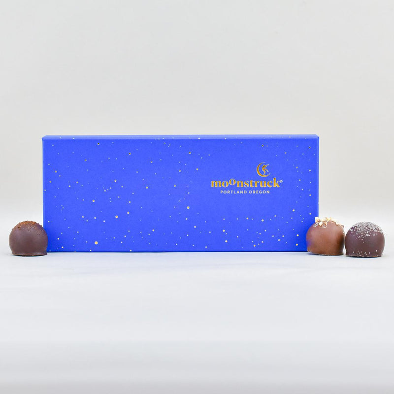 Load image into Gallery viewer, Moonstruck Half Moon Truffles Collection, 10pc.
