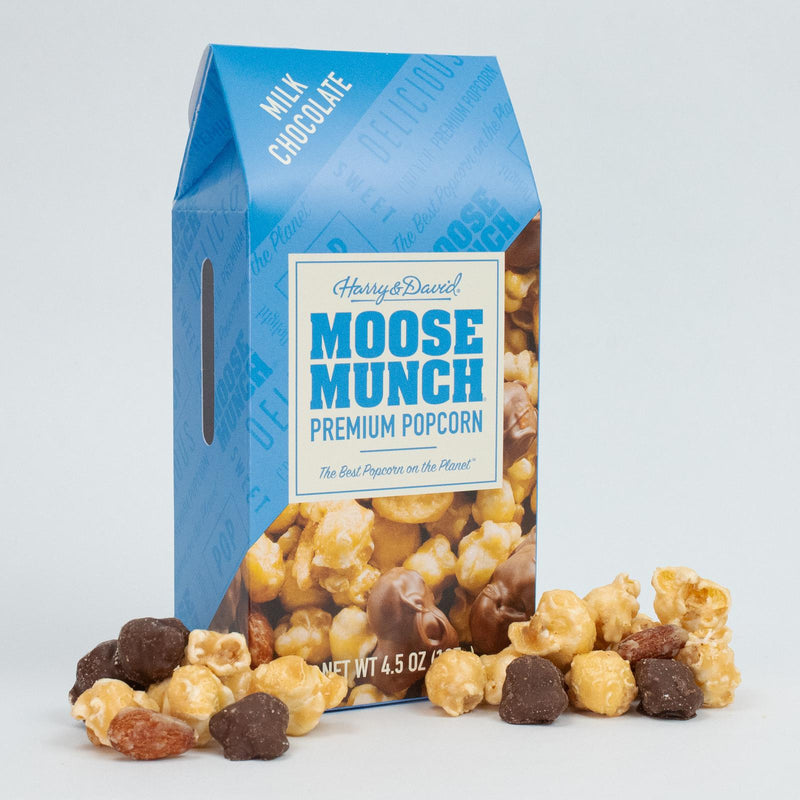 Load image into Gallery viewer, Moose Munch® Milk Chocolate Popcorn Box, 4.5oz.
