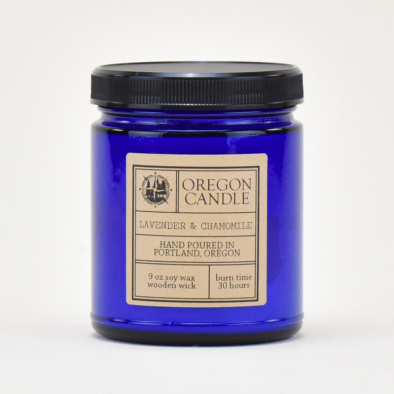 Load image into Gallery viewer, Oregon Candle Lavender and Chamomile with Wooden Wick front
